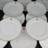 assiette porcelaine couronne