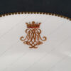 monogramme sous couronne