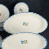Service de table en porcelaine de Limoges,signé AF,époque art déco,57 pièces. – Image 3