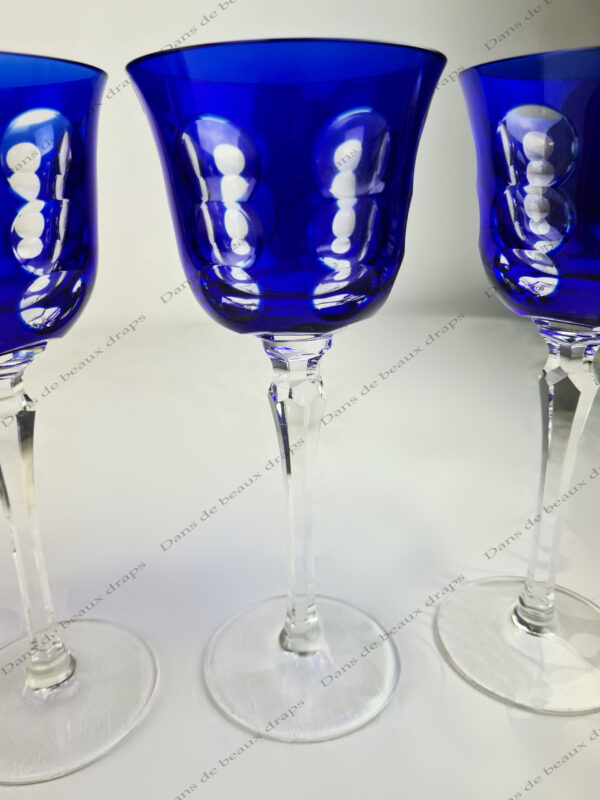 verres roemer bleu kawali