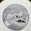 Assiette gibier Bernardaud decor