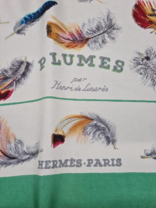 carre hermes plumes