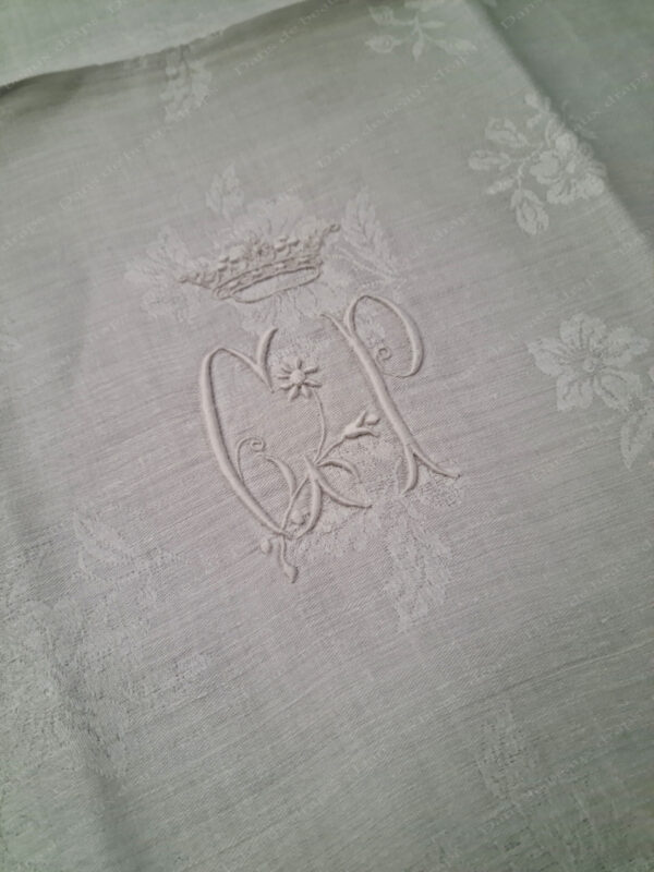 monogramme serviette