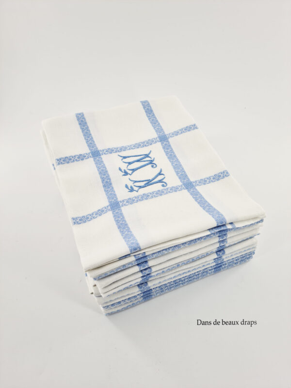 12 serviettes en lin