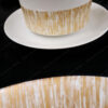 Service de table en porcelaine blanche et marli doré,KPM,Allemagne,années 70,57 pièces. – Image 8