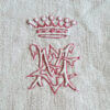monogramme et couronne