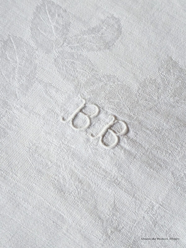monogramme serviettes