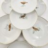 assiettes-bernardaud-oiseaux-dor