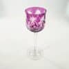 verre-mauve-baccarat-taille