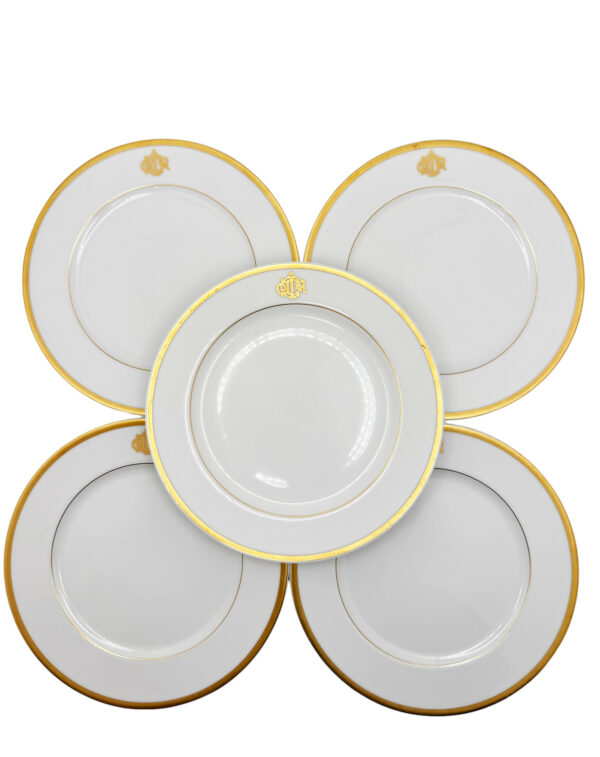 assiettes-dior-dorees